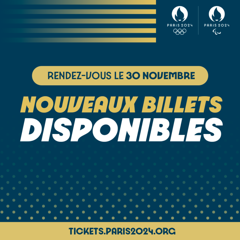 Paris 2024 Nouveaux billets disponibles le 30 novembre » Fédération Française de Pentathlon